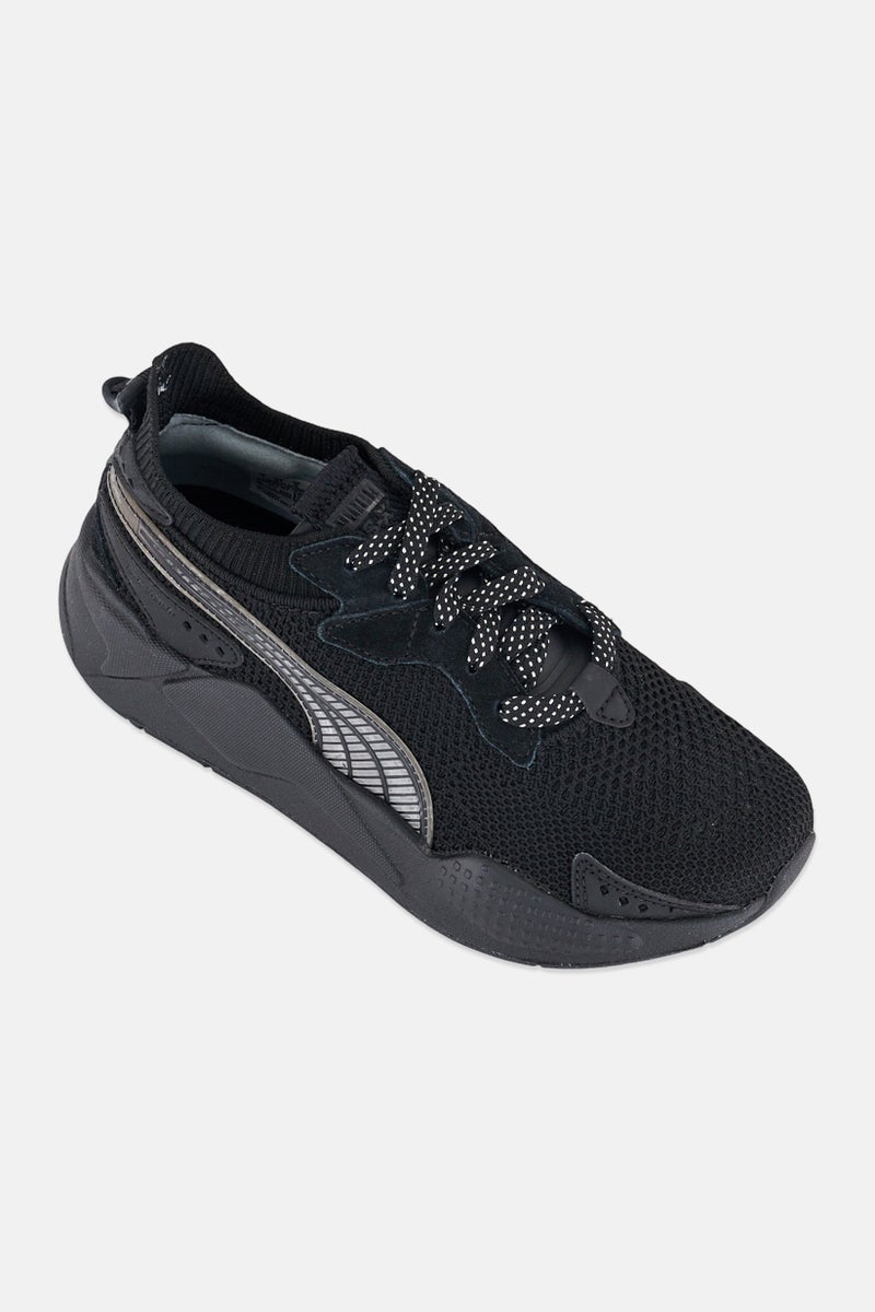 PUMA Kids Boy RS-XK Lace Up Outdoor Shoes, Black - Image 1